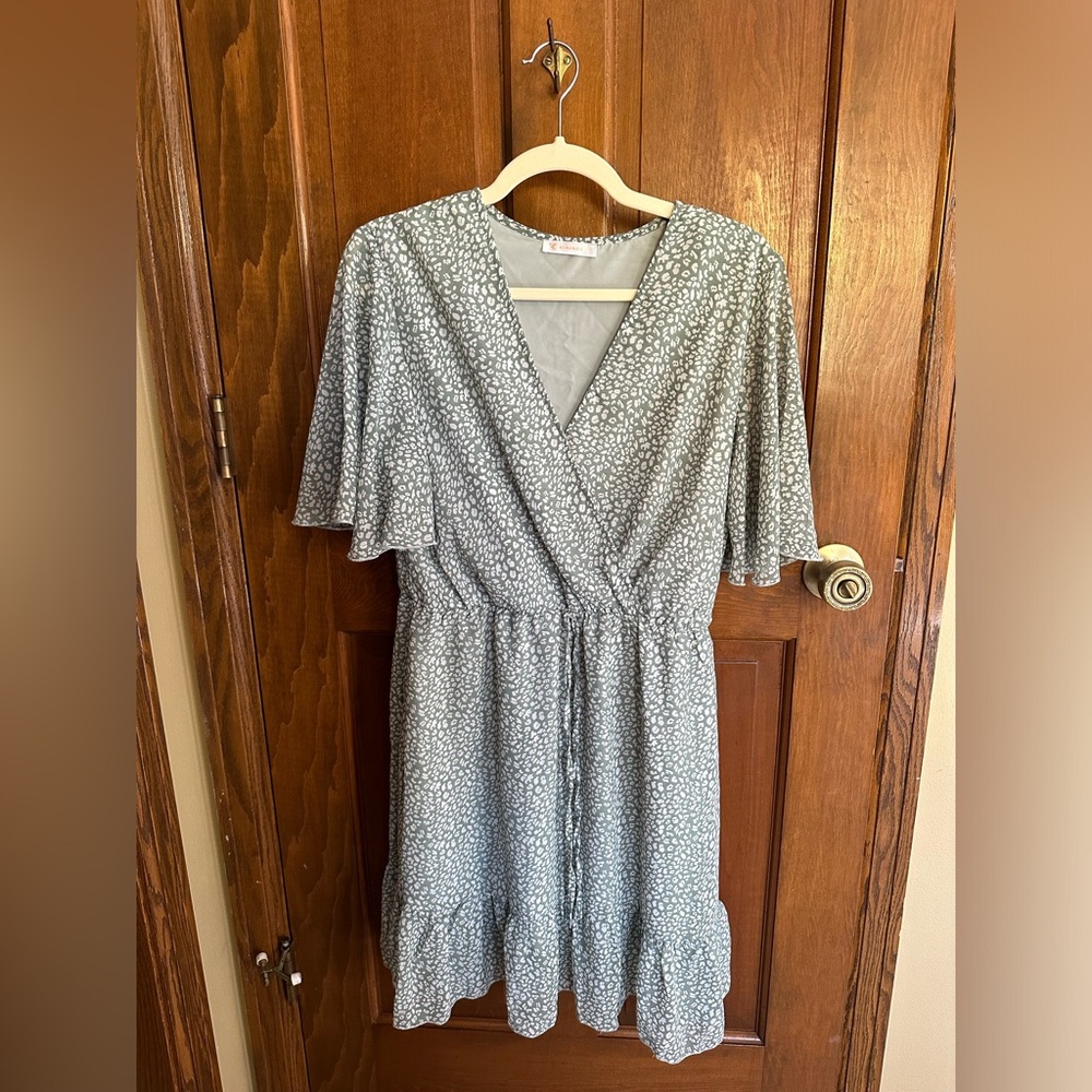 Kirundo Green Dress